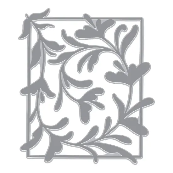 Hero Arts Letterpress & Foil Plate-Decorative Floral, Lovely {3}