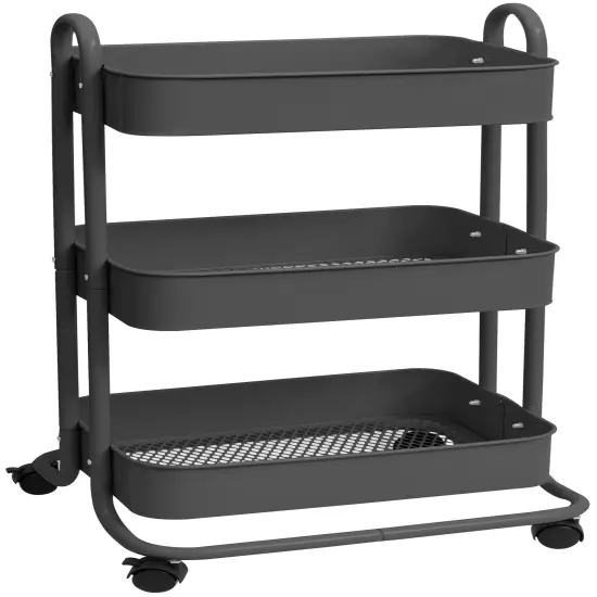 We R Storage Cart-Burnt Ash {3}