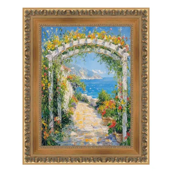 Wide Roman Gold Ornate Picture Frame 40x60 frame {2}