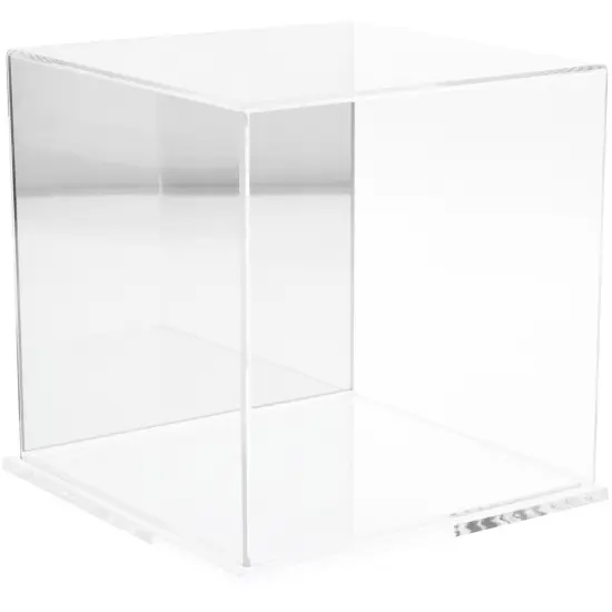 Plymor Clear Acrylic Display Case, 8" x 8" x 8" Clear (Mirrored) {1}