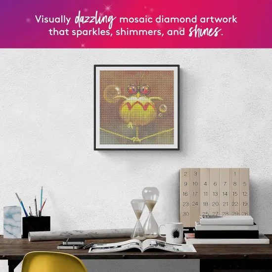 Balancing ACT - Bird Diamond Painting Kit, Animal Diamond Canvas, Round 5D Diamond Art for Adults and All Ages, 13" x 13" (32.8 x 32.8 cm) {5}