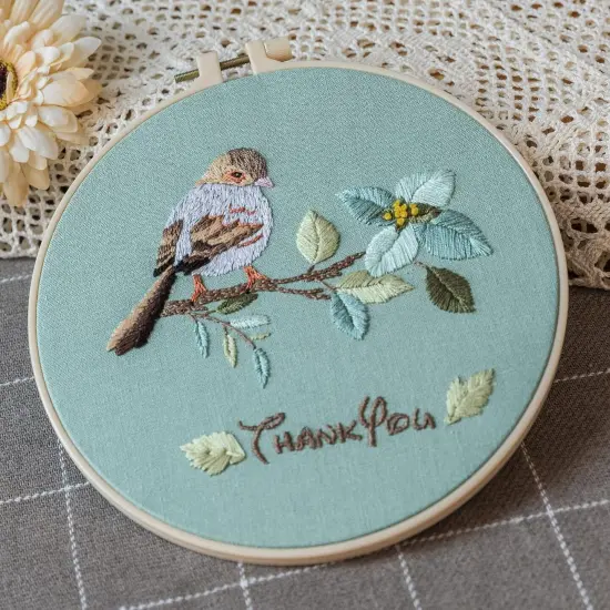 Embroidery Kit for Adults {2}