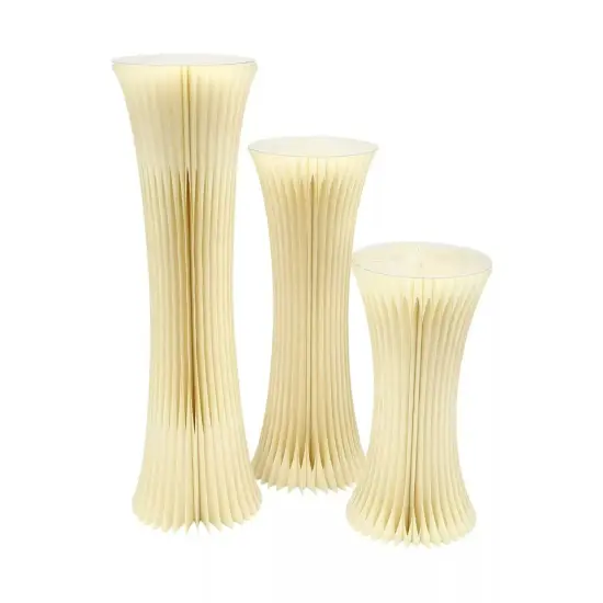 3-Models Foldable Cardboard Column Display Paper Column For Party DIY 110.23lbs {3}