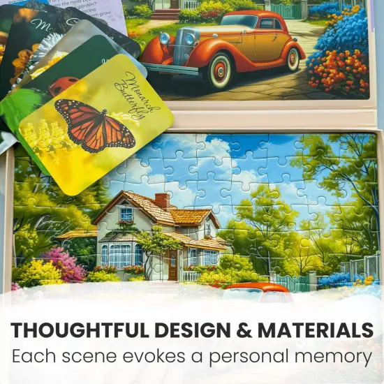 100 Pcs Dementia Puzzles for Elderly | Picturesque Views {5}