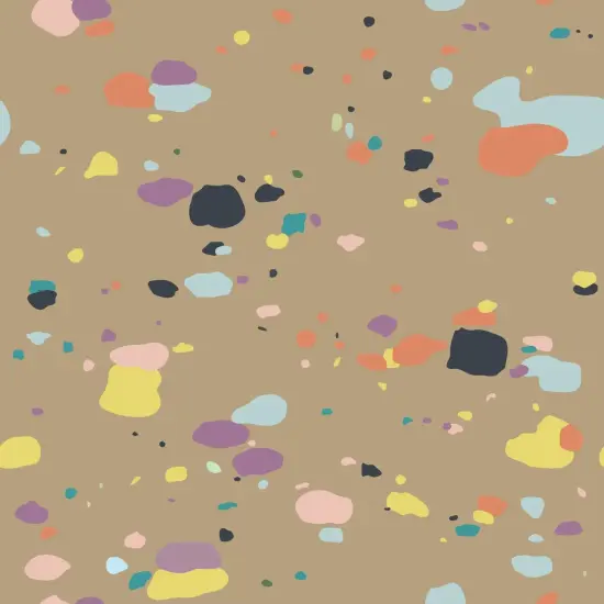 Vintage Linoleum Pattern Gift Wrap {2}