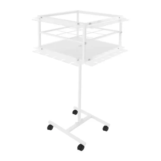 Mobile Wine Rack Wine Glass Holder Party Wine Glass Holder 40 Goblets 9 Bottles {2}