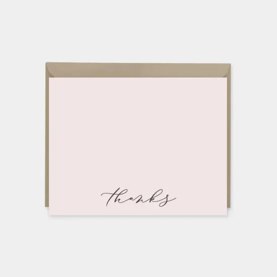 Thanks Wedding Note Cards III {1}