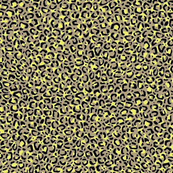 Yellow Leopard Print Gift Wrap {3}