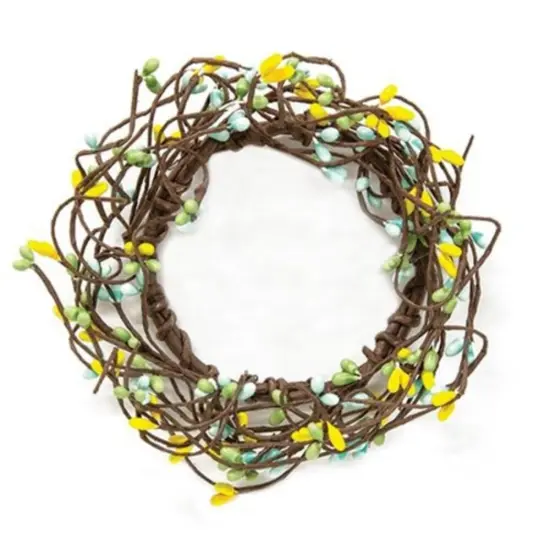 Handcrafted Rustic Pip Berry Ring For Home Decor And Seasonal Displays Spring Mix {1}