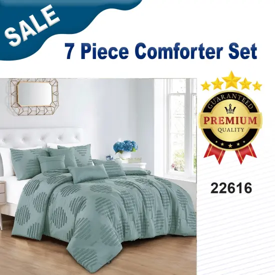 Sevilla Luxury 7 Pieces Comforter set {1}
