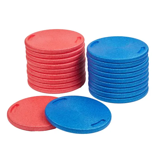 CircleSpots, Seating Pads, Blue/Red, 20-Piece {1}