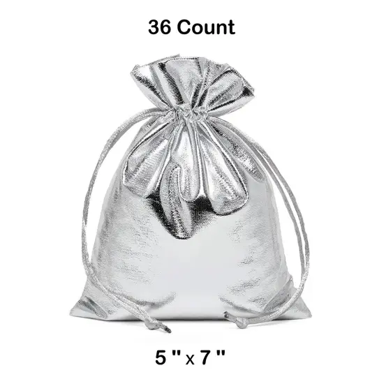 Metallic Lame Bag 5" x 7" Perfect for Every Occasion {1}