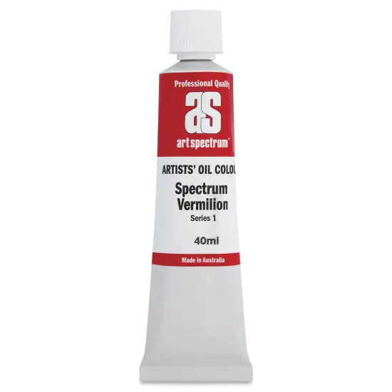 Art Spectrum Artists' Oil Paint - Spectrum Vermilion, 40 ml {1}
