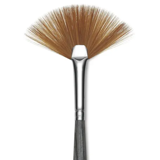 Da Vinci Colineo Synthetic Kolinsky Sable Brush - Fan, Size 3, Long Handle {1}