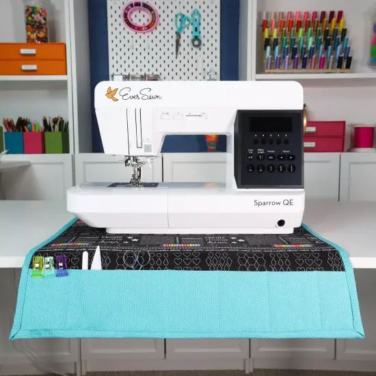 Crosscut Sewing Co.&reg; Sewing Machine Mat Sewing Project Kit for Beginners with Fabric, Instructions and Video Make words {4}