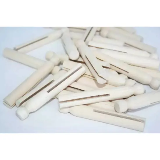 Kitcheniva 30 Pcs Wooden Clothes Pins Clothes Doll Pin Crafts {5}