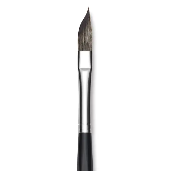 Da Vinci Casaneo Synthetic Squirrel Watercolor Brush - Slant, Size 10, Short Handle, Synthetic {1}