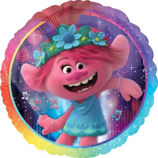 17" Trolls World Tour Balloon {1}