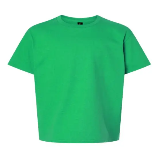 Gildan&reg; Classic Fit Crewneck short sleeve Youth Tee Irish green {2}