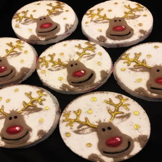 Rudolph the Reindeer - DB Bath Bomb Moulds {2}