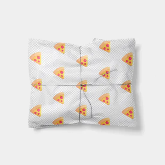 Pizza Emoji Gift Wrap {1}
