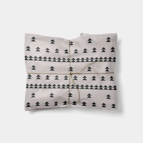 Triangle Tree Field Holiday Gift Wrap {1}