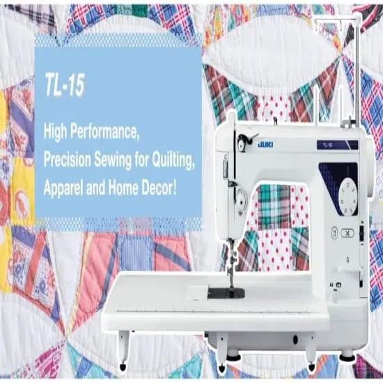JUKI TL-15 9 Mid-Arm Quilting and Piecing Machine {3}