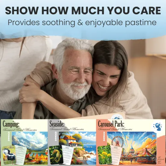 60 Pcs Dementia Puzzles for Elderly | Family Memories {6}