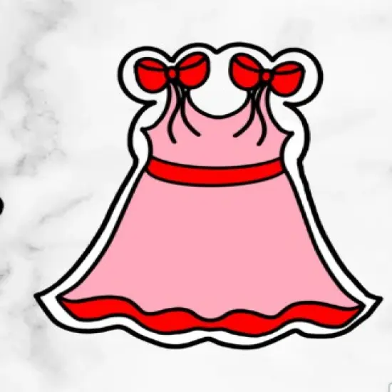 Strawberry Themed First Birthday Cookie Cutter Set {7}