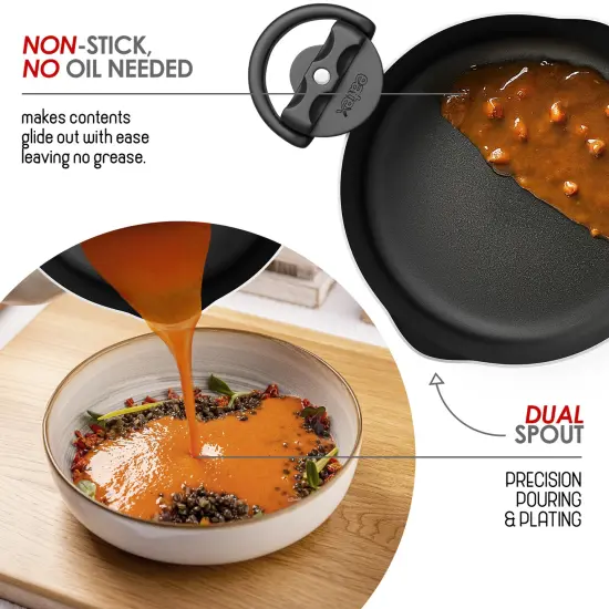 Eatex Pasta Pot with Strainer Lid Black {4}