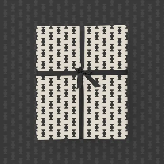 Geo Circle Semicircle Gift Wrap {1}