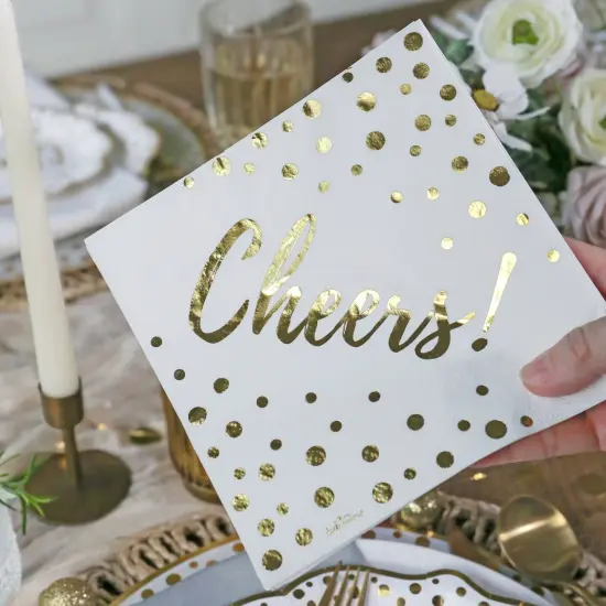 Kate Aspen Cheers 72 Piece Party Tableware Set (24 Guests) {4}