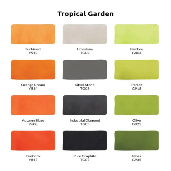 Tropical Garden Artist Alcohol Markers Set E {2}