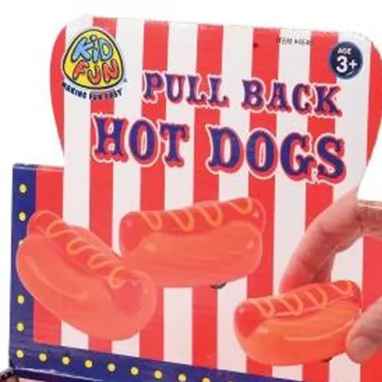 Pull Back Hotdogs Include 12 Units {4}