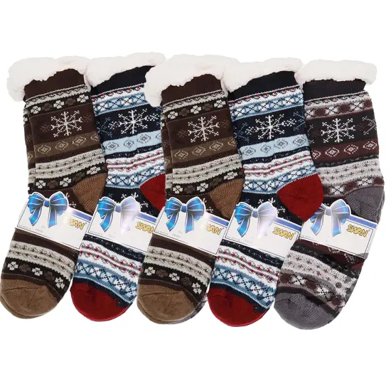 Mens Snuggly Socks 1 Pair Assorted Color {2}