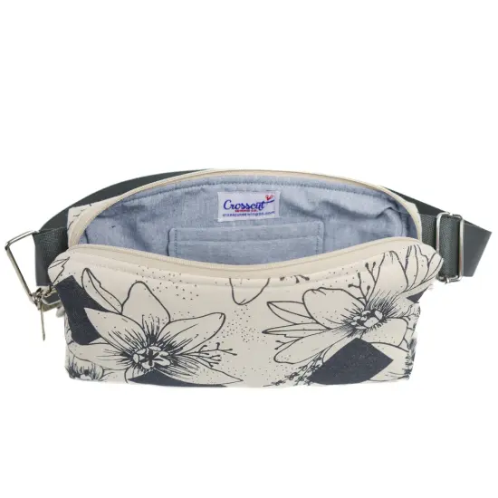 Crosscut Sewing Co.&reg; Belt Bag Sewing Project Kit - Beginner Friendly DIY Sewing Kit Diamond floral {4}