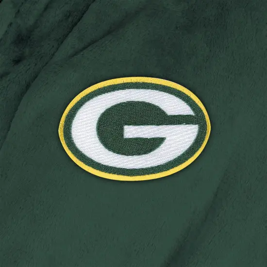 Green Bay Packers NFL Hooded Silk Touch Bath Robe 26&times;47 Inches {5}