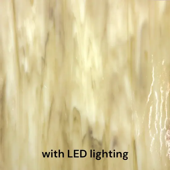 Wissmach Stained Glass Sheet and Mosaic Glass: Medium Gray and Brown Swirled, Dense Opal {5}