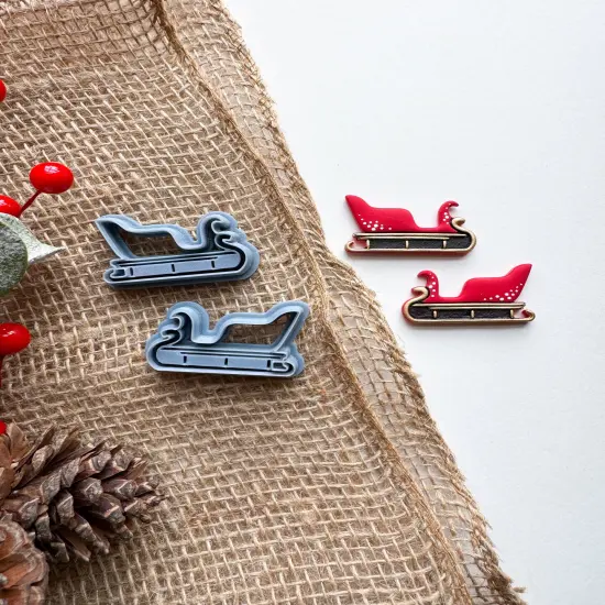 SLEIGH | CHRISTMAS | CLAY CUTTERS {1}