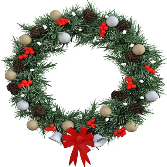 40 Pieces Hanging Round Wreaths Frame Paper Round Hanging Ornaments Decorations with Twine for Wedding DIY Craft Decoration {4}