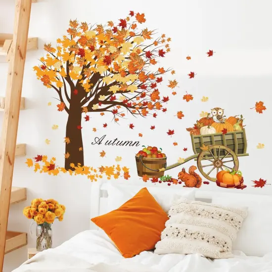 Fall Thanksgiving Wall Decals {3}