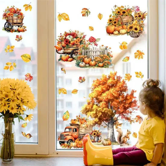 Maple Tree Wall Decals {4}