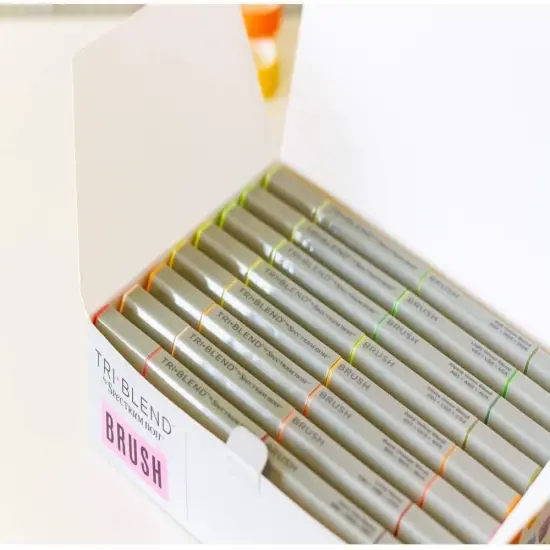 Spectrum Noir Triblend Brush Nib Alcohol Markers {3}