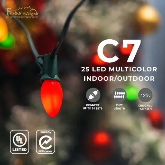 Christmas String Lights with 25 Bulbs {2}