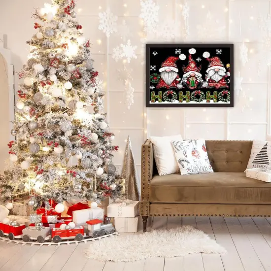 Christmas Paint with Diamonds Gem Art {2}