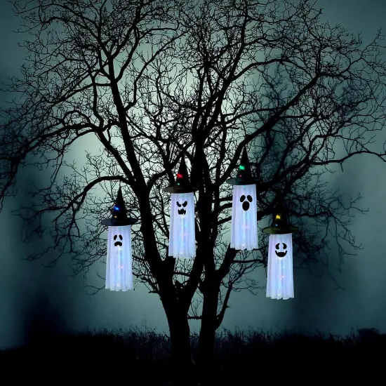 4 Pcs 40 Inch Halloween Ghost Light {3}