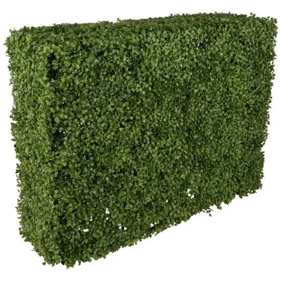 Northlight Double Sided Artificial Boxwood Outdoor Hedge - 38" Green {5}