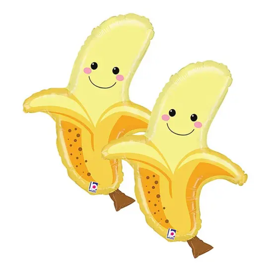 Betallic&reg; 30 Inch Produce Pals Banana Balloon {4}