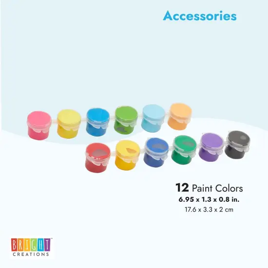 Painting Rocks Set for Kids with Paint, Brushes, Stencils, Googly Eyes (53 Pieces) Multicolor {5}