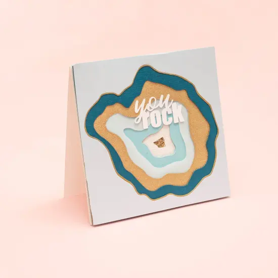 We R Revolution Dies-Layered Geode {6}